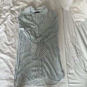 ZARA oversized long sleeve shirt